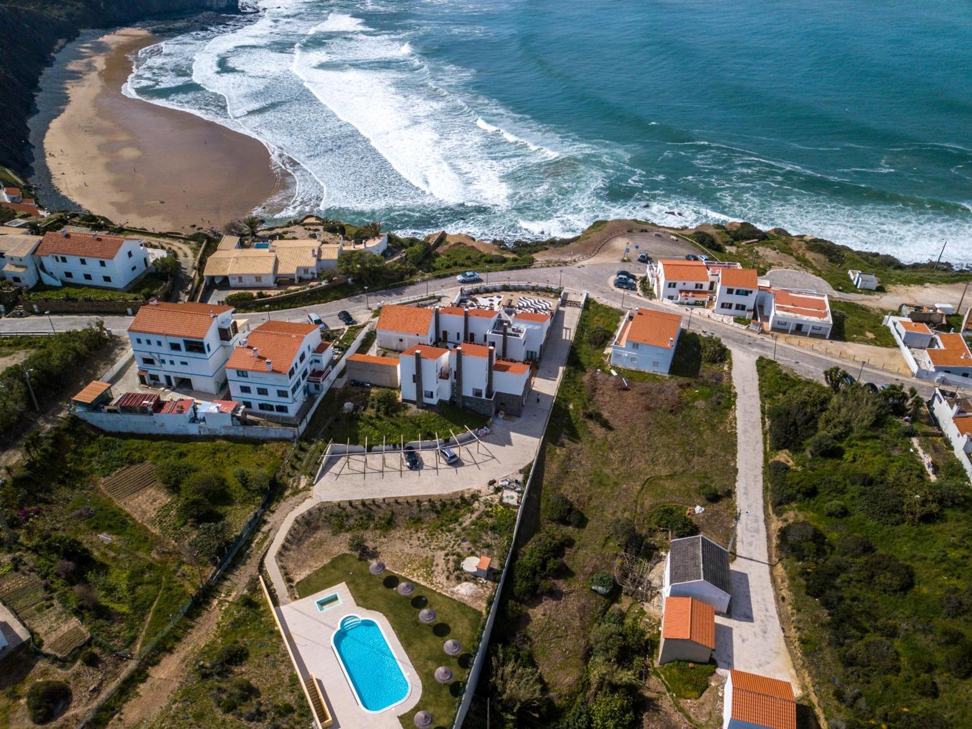 Falesias Da Arrifana Praia da Arrifana Dış mekan fotoğraf